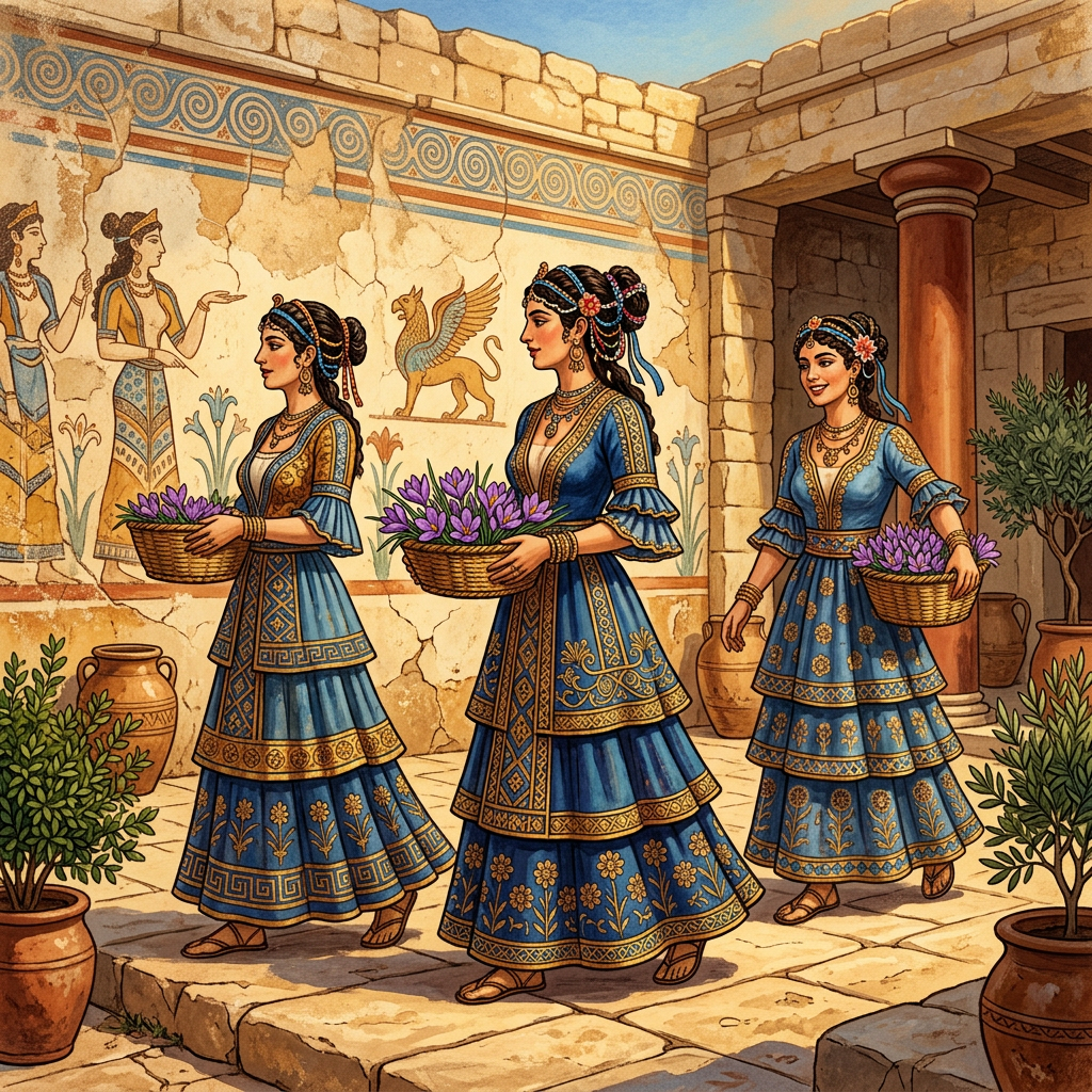 Archaeologists Uncover 'Sanctuary of the Blue Maids' on Santorini, Revealing Origins of Minoan Spring Festivals