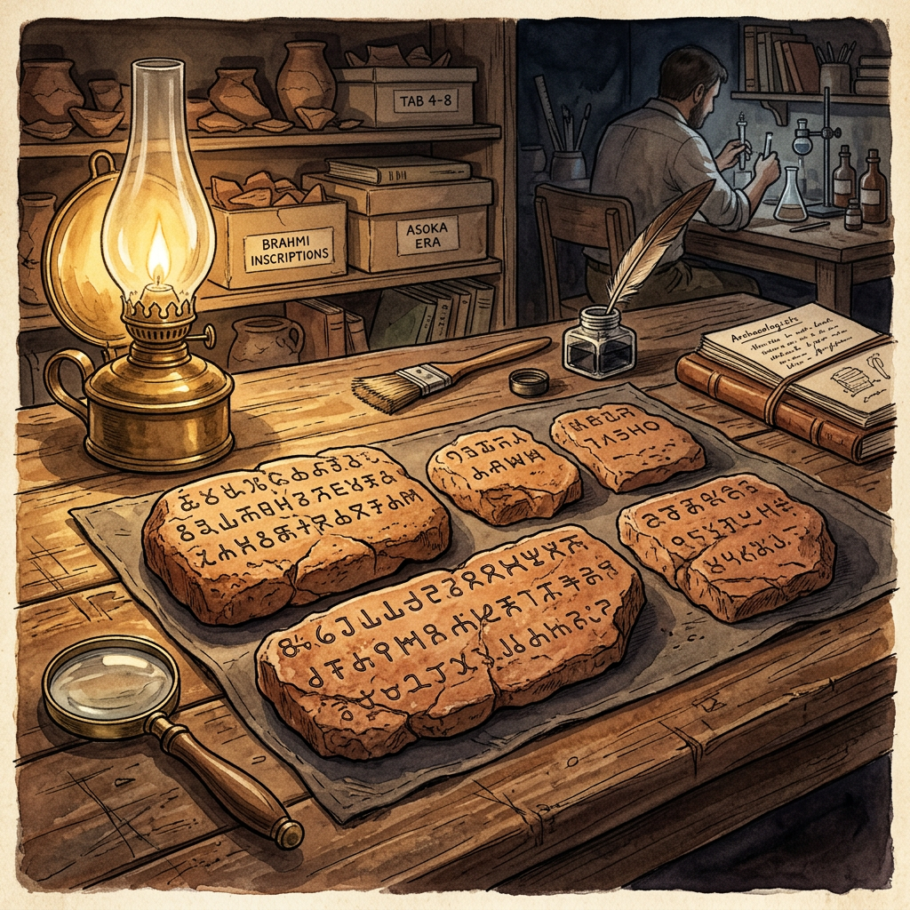 6th-Century BCE 'Niti-Vada-Pramana' Tablets Found in Betwa Basin Reveal Early Vedic Theories of Testimonial Integrity