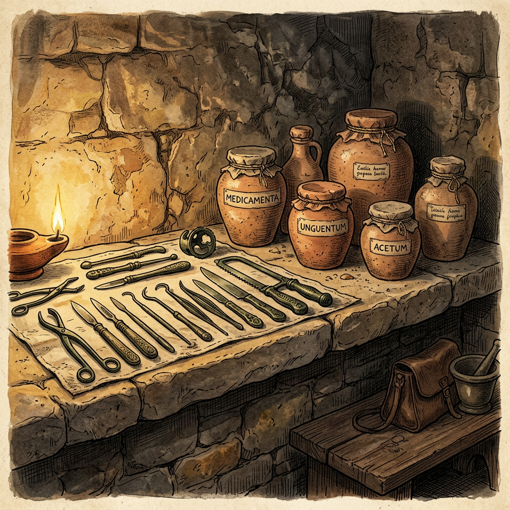 2nd-Century Roman 'Veterinary Pharmacy' for Military Working Dogs Discovered in the Swiss Jura Mountains