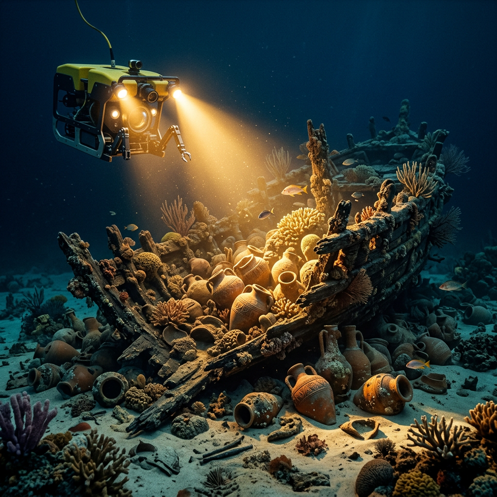Sunken 4th-Century Axumite Merchant Vessel Identified in the Red Sea with Cargo of Indian Spices and Roman Glass