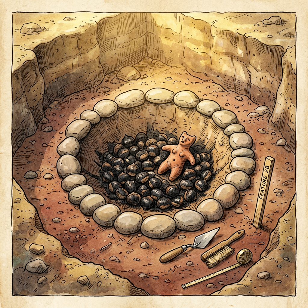 Jomon-Period 'Stone-Lined' Offering Pits in Tohoku Unveil 4,000-Year-Old Roots of 'Chestnut-Gathering' Winter Festivals