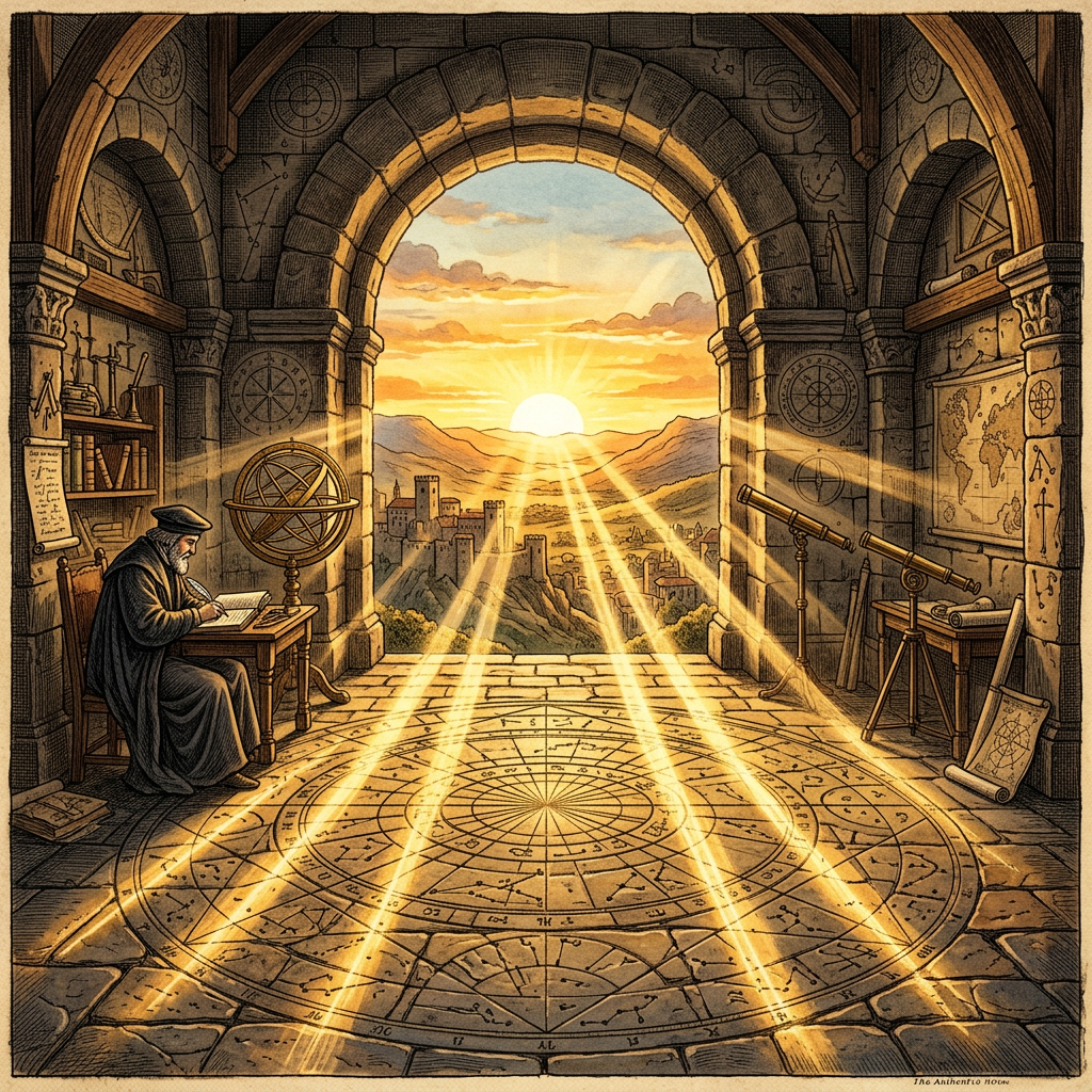 Computational Study of 11th-Century 'Siddhanta-Manjari' Manuscripts Reveals Early Sanskrit Algorithms for Modeling Atmospheric Scattering of Solar Light