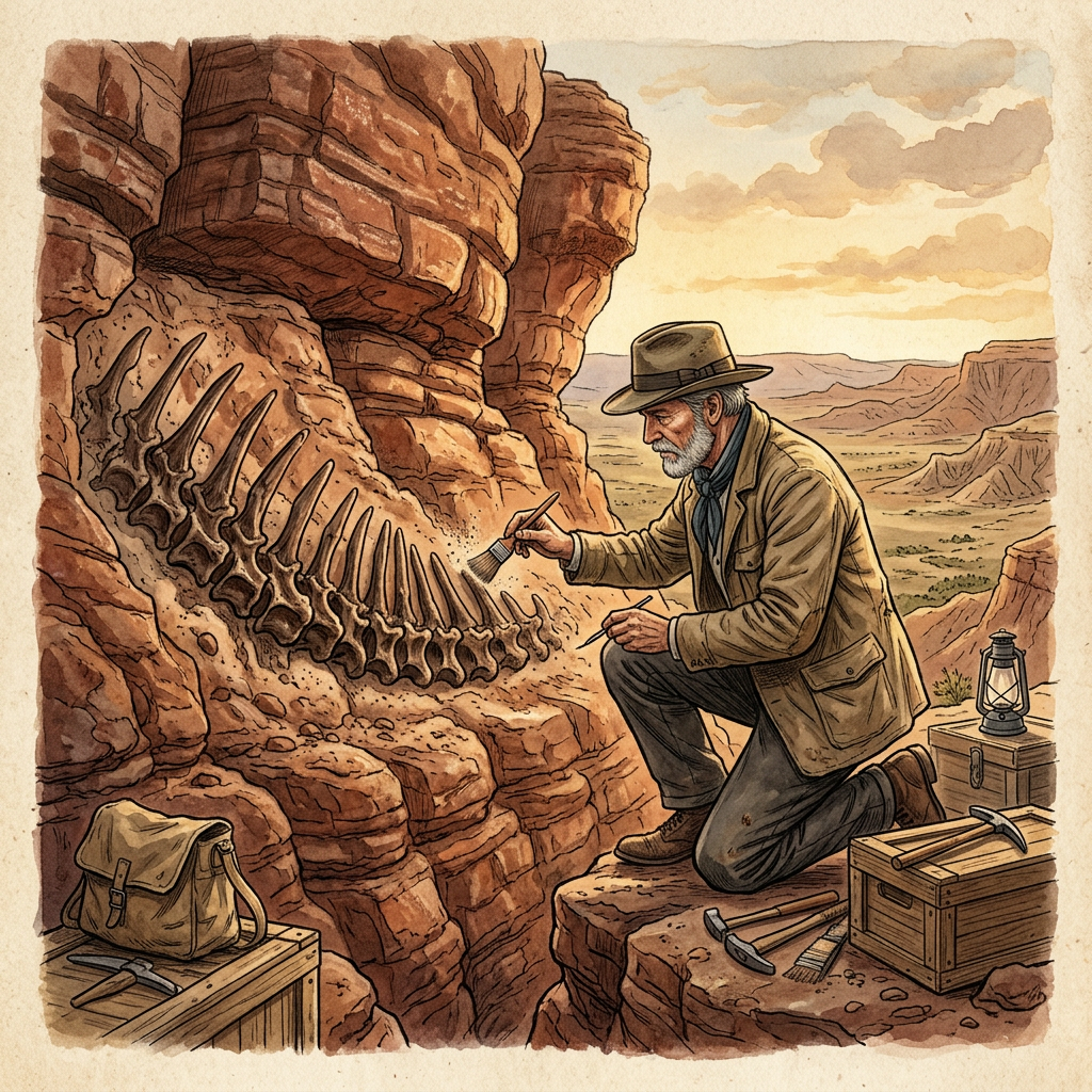 Fossilized Remains of a 110-Million-Year-Old 'Spined-Back' Sauropod Species Identified in the High Atlas Mountains of Morocco