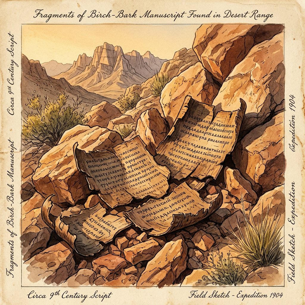 Rare 5th-Century 'Dhyana-Yoga' Fragments Discovered in the Aravali Range Reveal Early Metaphysics of Mental Stillness