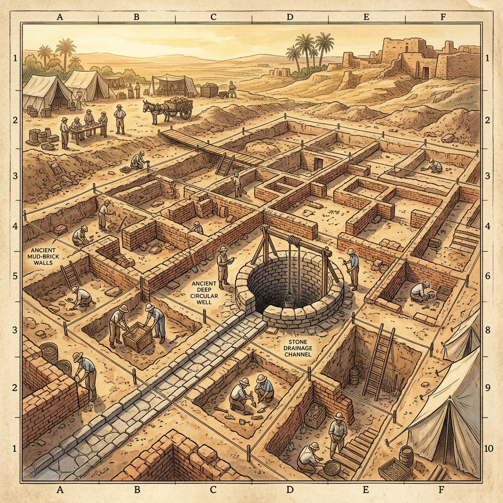 New Excavations at Karanpura Site Reveal 4,500-Year-Old 'Elite Residential Quarters' and Advanced Sanitation