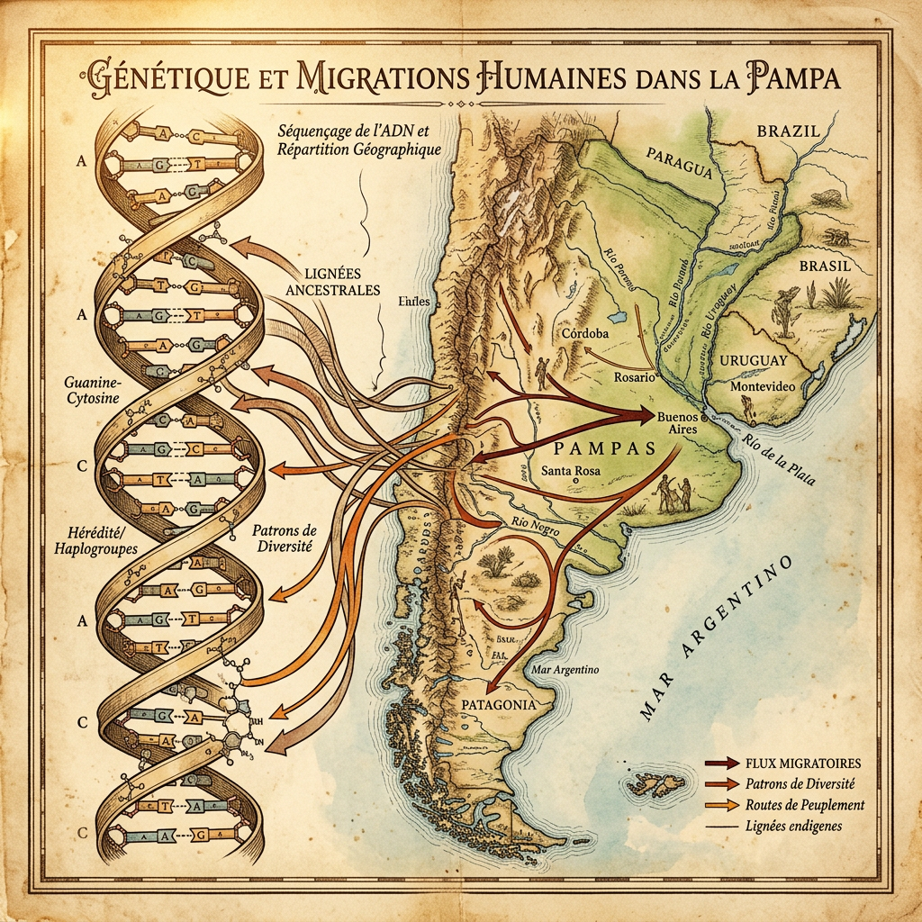 Genomic Analysis of 12,000-Year-Old 'Pampa' Remains in Argentina Identifies a Previously Unknown Paleo-American 'Ghost' Lineage