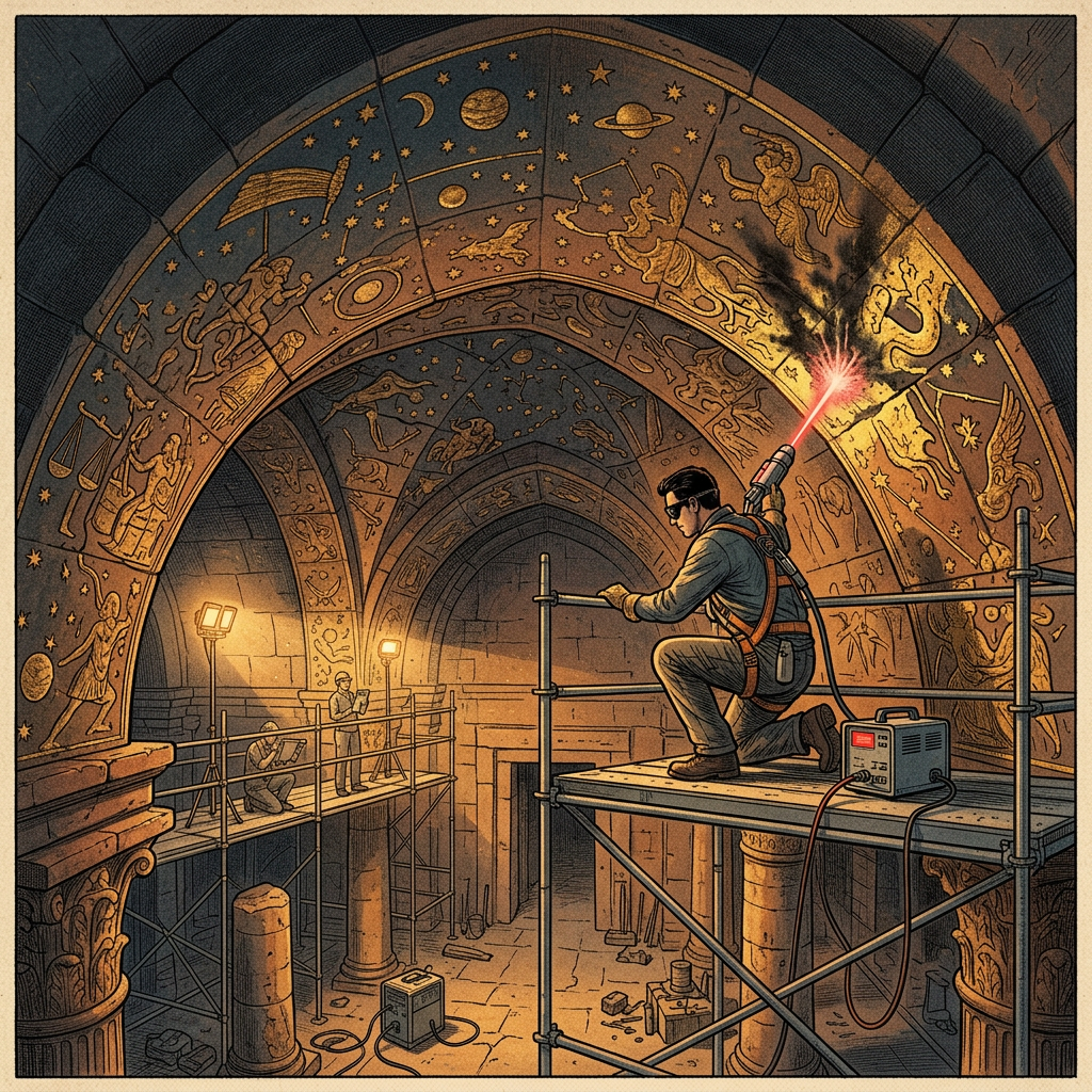 Restoration of 11th-Century 'Paramara' Era Temple in Madhya Pradesh Reveals Hidden 'Sandstone-Gilded' Astronomical Charts