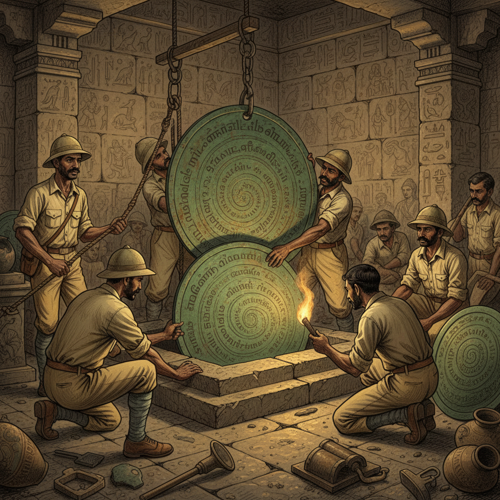 Restoration of 10th-Century 'Early-Chola' Temple in Sivagangai Reveals Hidden 'Mercury-Gilded' Copper-Plate Grants