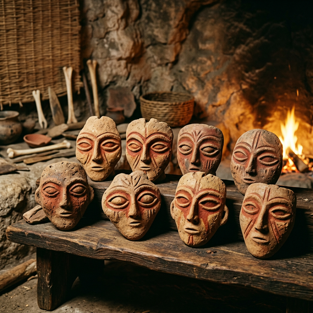 Archaeologists Identify 'Cinnabar-Stained' Mask Cache in Serbia Linked to 7,000-Year-Old Vinca Spring Sowing Rites