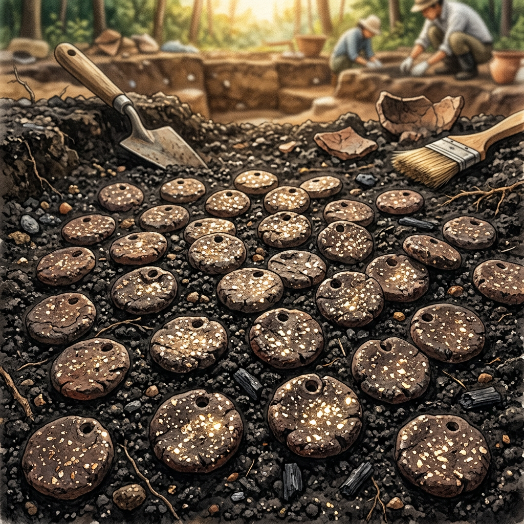 "Mica-Flecked" Clay Pendants Discovered in a Yayoi Settlement Reveal 1,800-Year-Old Roots of 'Spring-Seed' Festivals