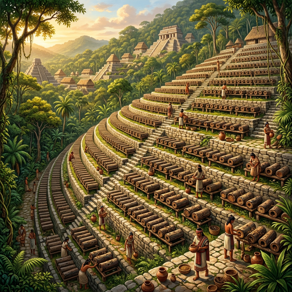 LiDAR Mapping in the Lacandon Jungle Identifies 1,200-Year-Old 'Maya High-Altitude Beekeeping Terraces' and Fortified Hive-Stone Warehouses