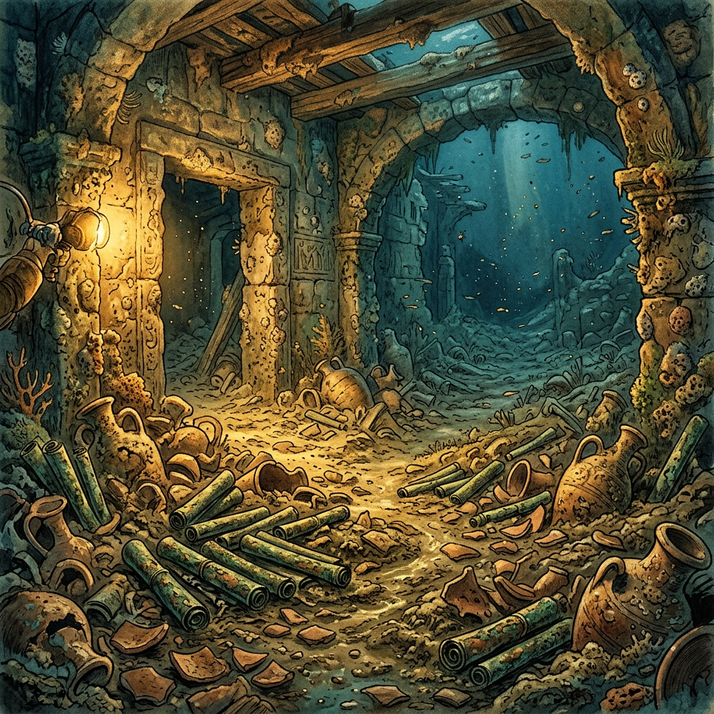 Sunken 1,800-Year-Old "Roman Gemstone Engraving Studio" Identified in the Anoxic Depths of the Black Sea