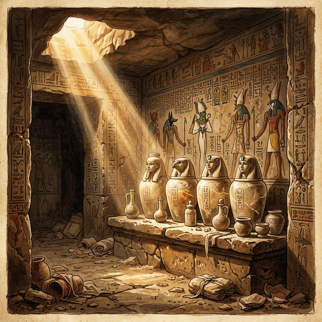 4,500-Year-Old 'Grand Warehouse of the Royal Perfumers' and Intact Alabaster Resin Jars Uncovered in Saqqara