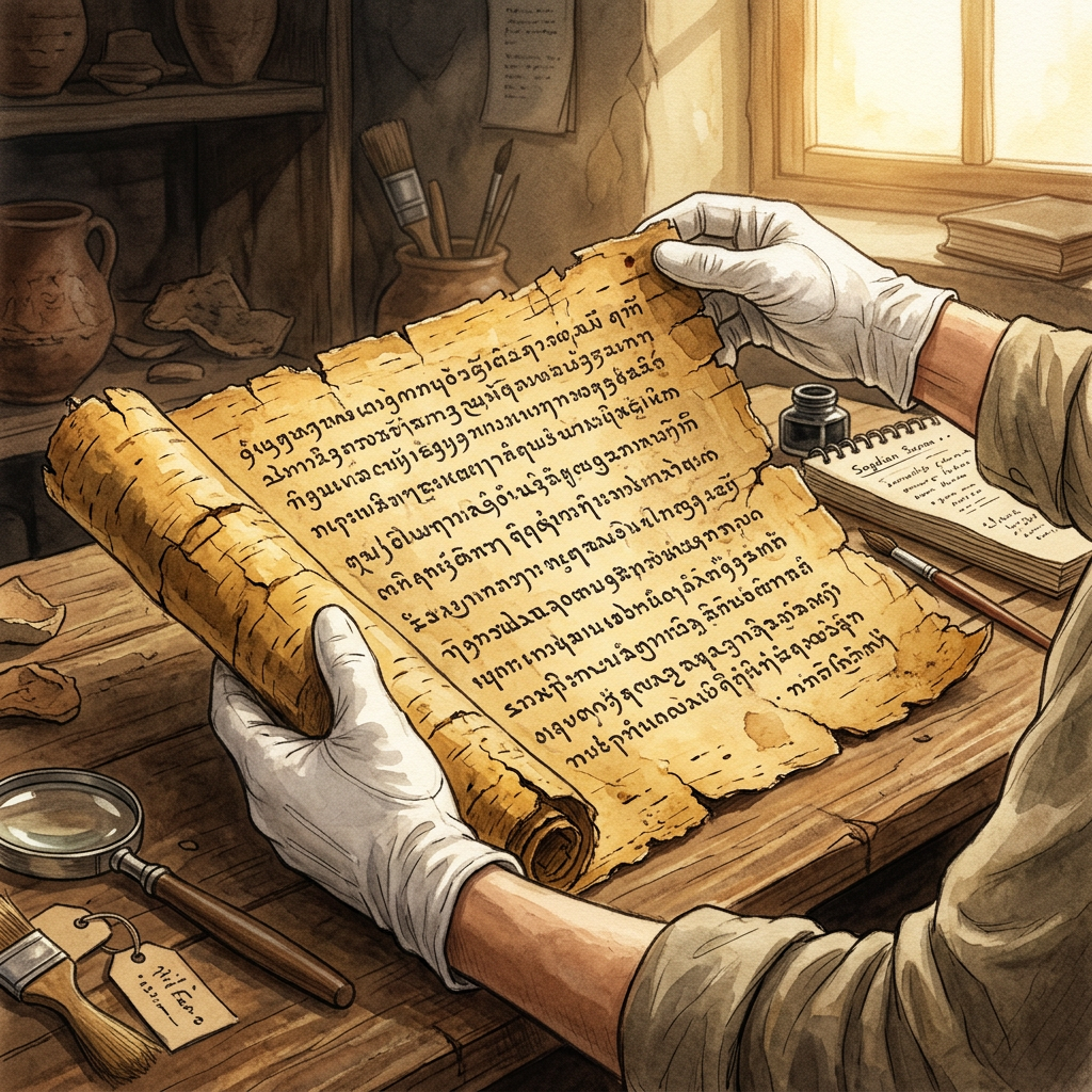 Discovery of a 2,000-Year-Old 'Sogdian Commercial Ledger' on Birch Bark in the Pamir Mountains Reveals New Silk Road Trade Nodes