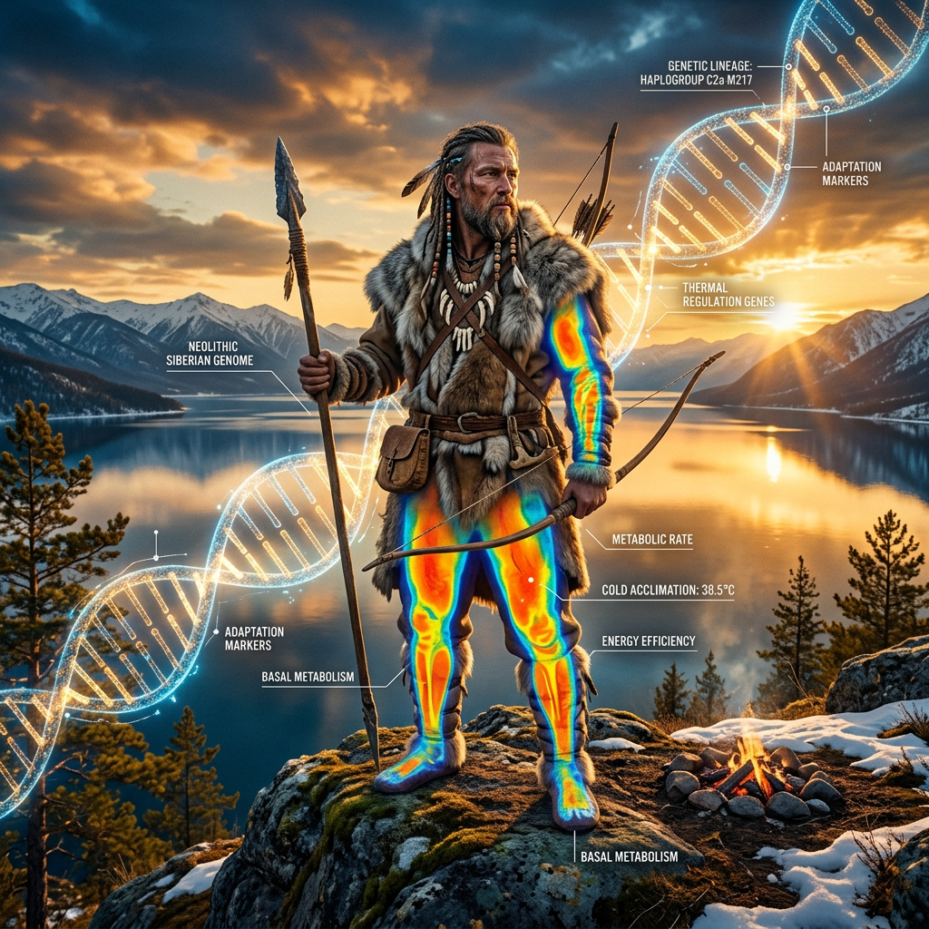 Genomic Analysis of 8,000-Year-Old Siberian Remains Reveals Earliest Known Human Adaptation to Extreme Cold