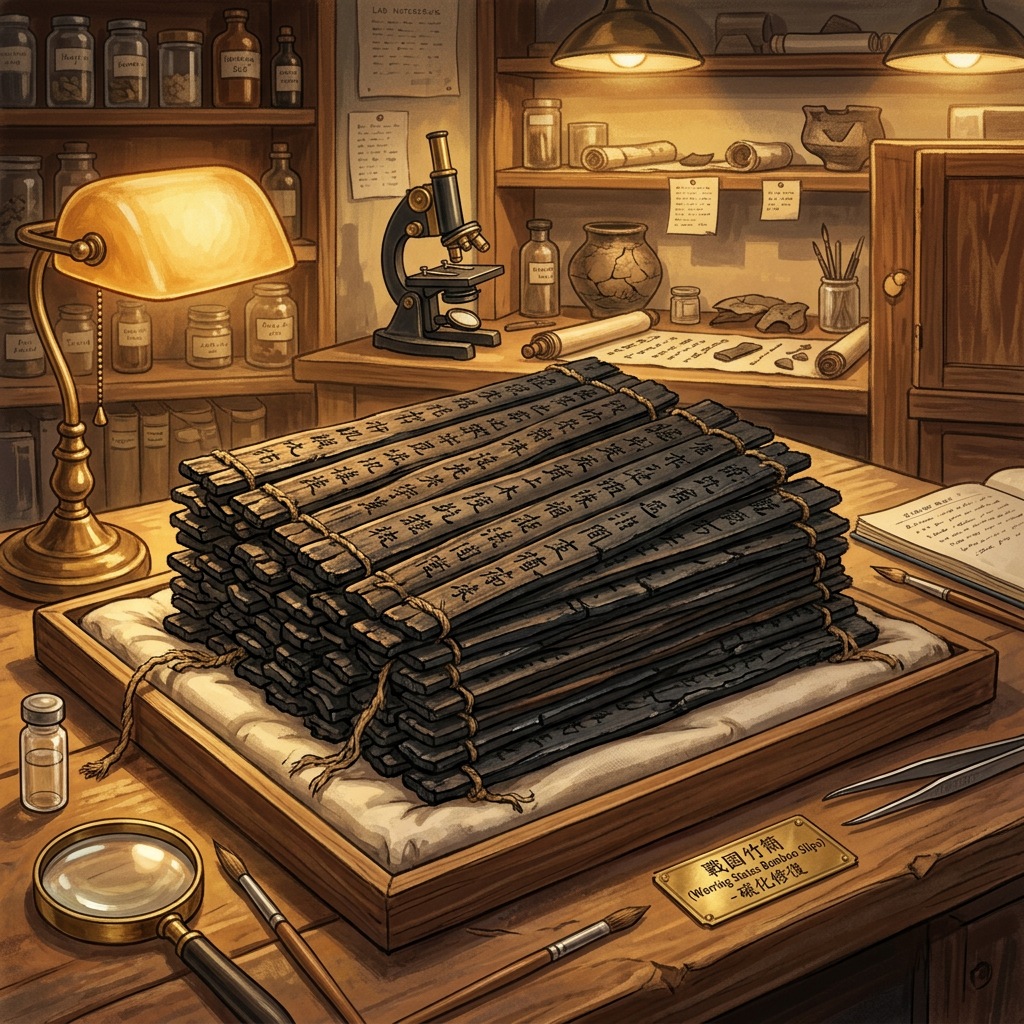 Discovery of a 2,200-Year-Old 'Qin Dynasty Imperial Archive of Coastal Fortifications' and Carbonized Wooden Slips in Shaanxi