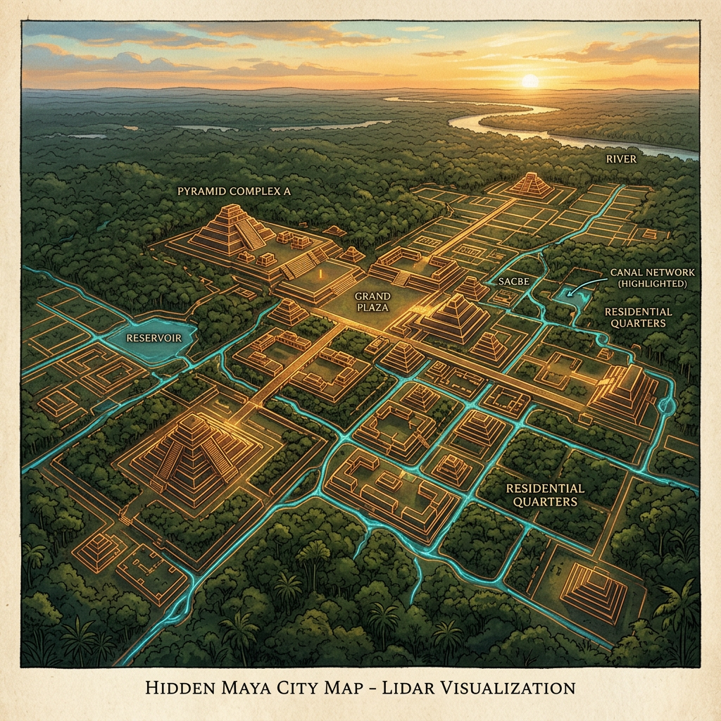 LiDAR Mapping Reveals a 1,200-Year-Old 'Lost Salt-Trading Hub' of the Srivijaya Empire in the Sumatran Rainforest