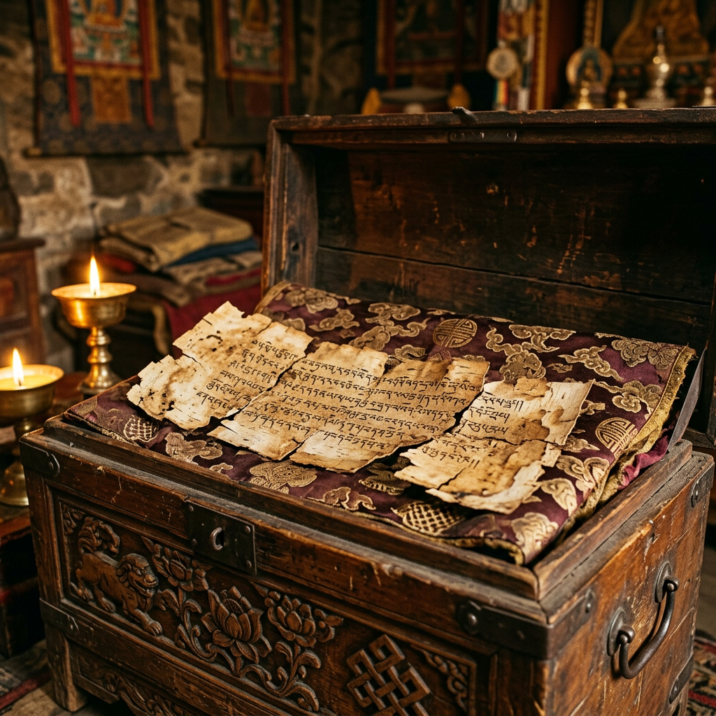 Discovery of 7th-Century 'Tattva-Vatika' Scroll in a Remote Spiti Valley Monastery Explores the Philosophy of Essentialism