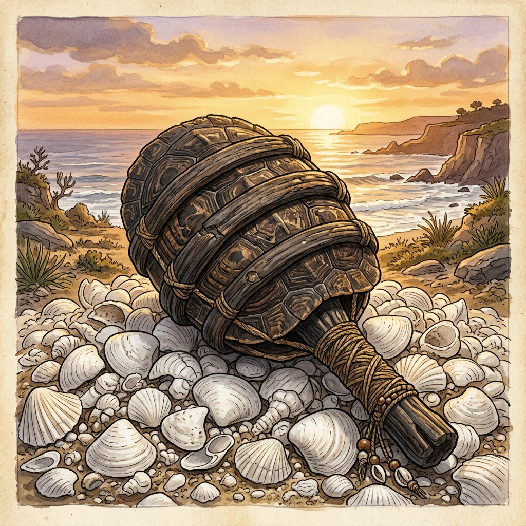 Discovery of 'Lignite-Bound' Turtle-Shell Rattles in the Florida Keys Points to 2,000-Year-Old Roots of Calusa 'Sea-Breeze' Festivals