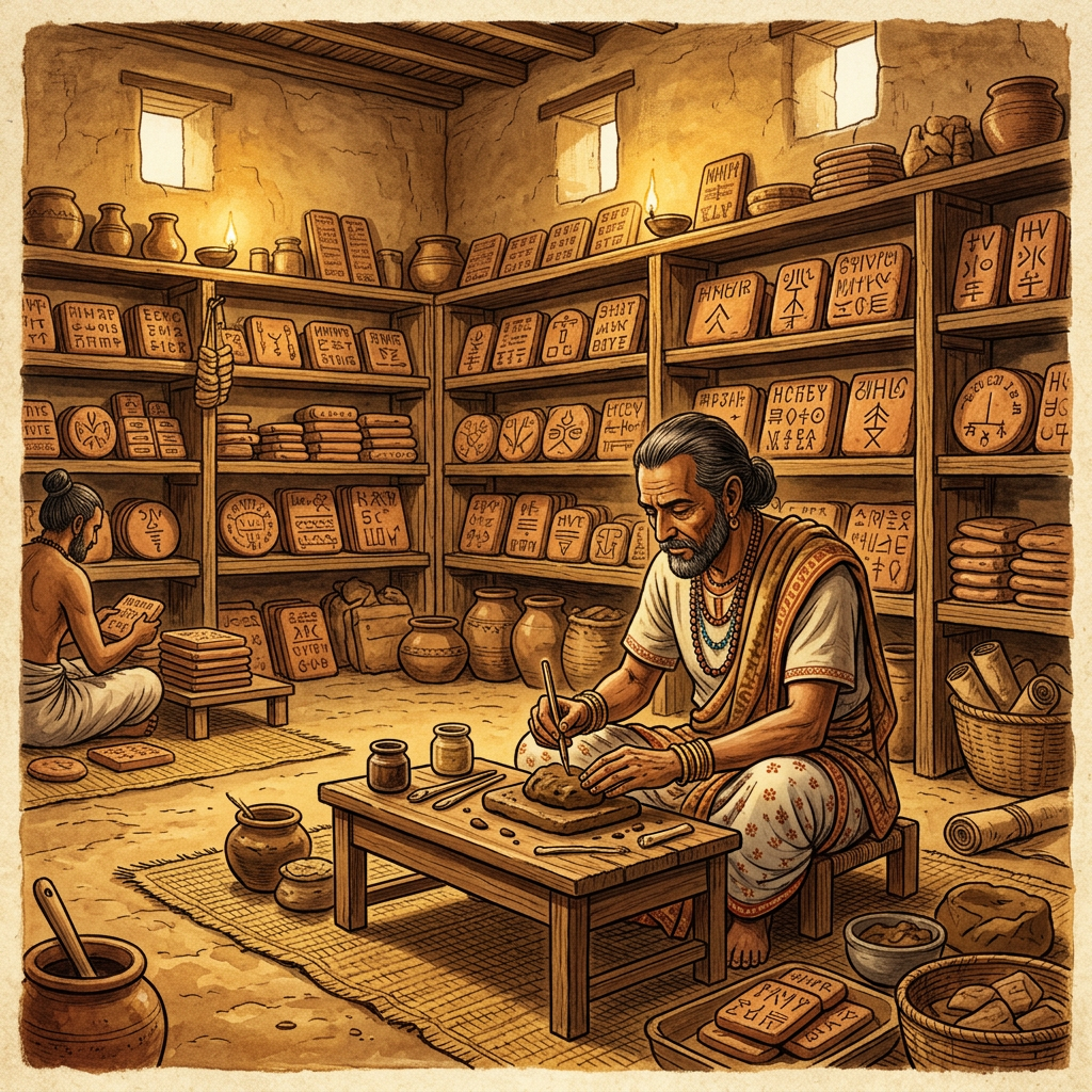 4,500-Year-Old 'Harappan Master of the Royal Clay-Mortar Standards' Archive and Intact Mixture-Ratio Tablets Uncovered in Haryana