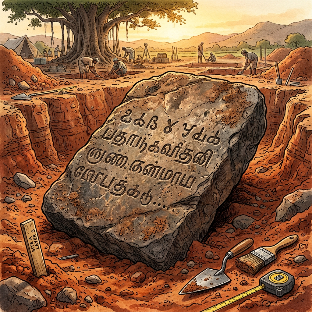 Scholars Decipher 4th-Century BCE 'Aram-Niti' Inscriptions in Madurai Highlighting Early Tamil Virtue Ethics