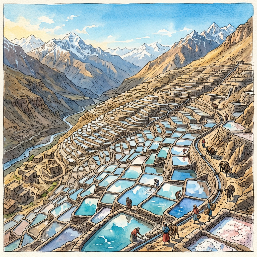 UNESCO Inscribes the 'Traditional High-Altitude Terraced Salt-Fields of the Himalayan Foothills' to World Heritage List