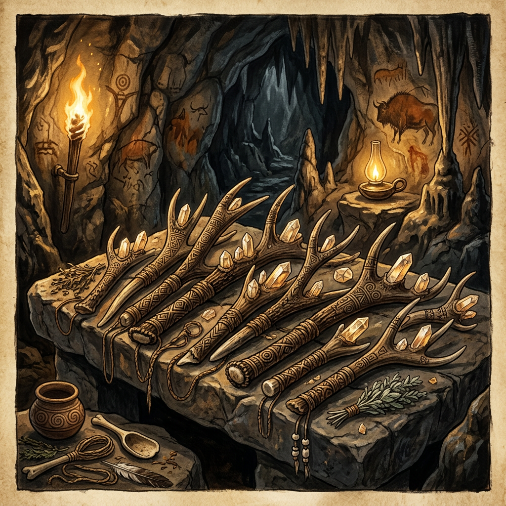 "Quartz-Studded" Antler Rattles Found in the Pyrenees Point to 5,000-Year-Old Roots of 'Mountain-Thunder' Festivals