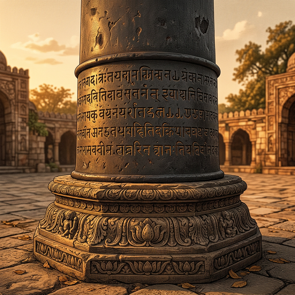 New Metallurgical Analysis Confirms 1,600-Year-Old Iron Pillar’s Advanced Corrosion Resistance