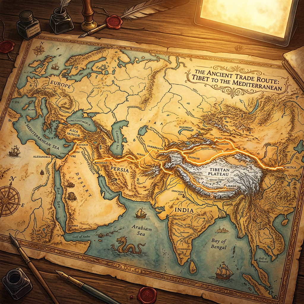 The 'Resin and Rhubarb' Route: Archaeologists Map 2,000-Year-Old Trade Link Between the Tibetan Plateau and the Roman Levant