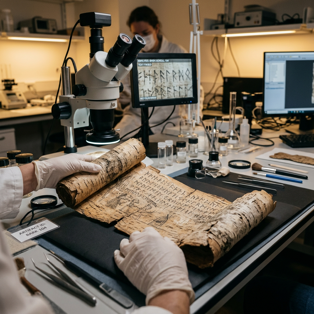 4th-Century BCE 'Niti-Krama' Birch-Bark Scroll Uncovered in Ancient Taxila Outlines Early Vedic Ethics of Sequential Virtue