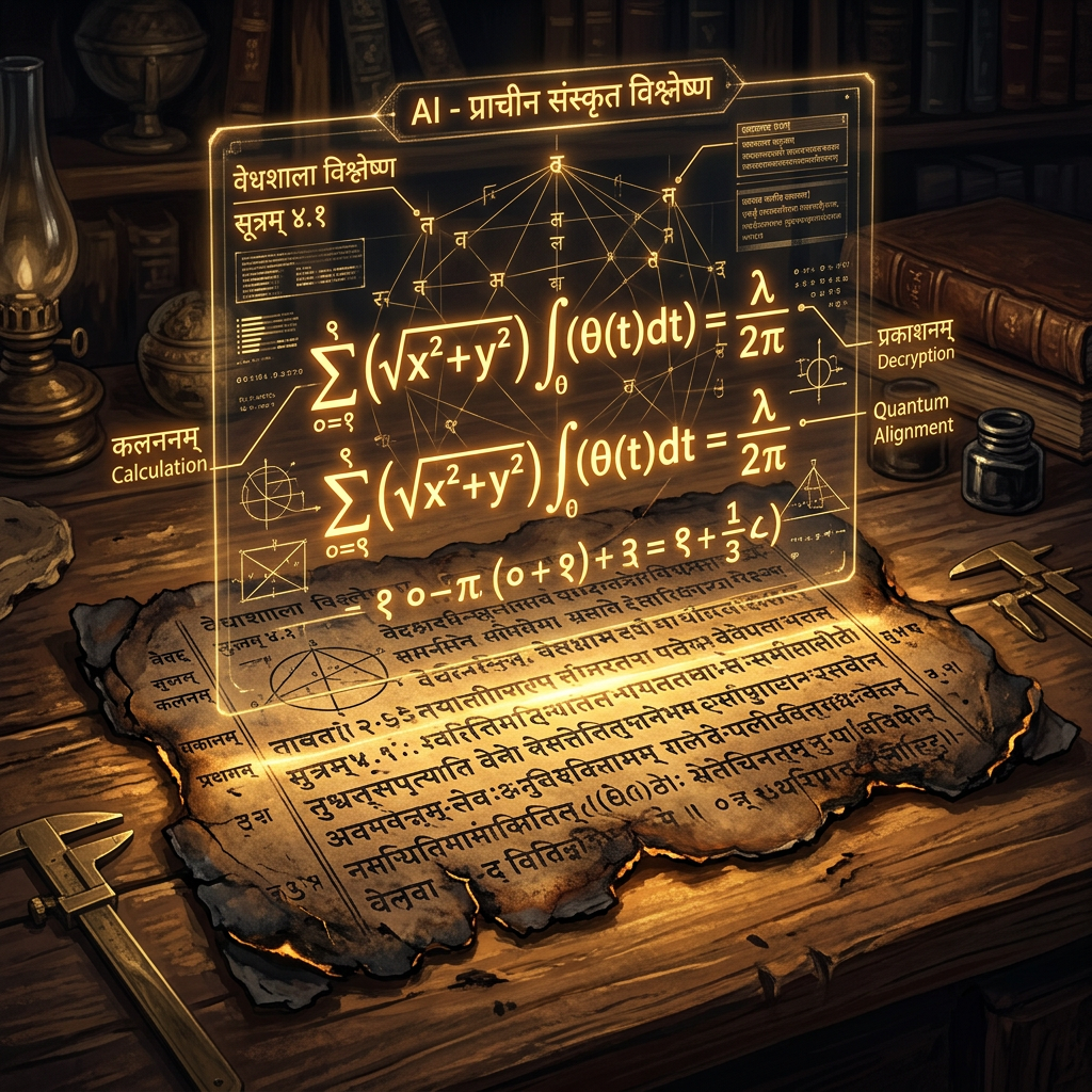 AI-Driven Decipherment of 4th-Century 'Proto-Sharada' Fragments Unveils Lost Sanskrit Treatises on Theoretical Ballistics and Projectile Mechanics