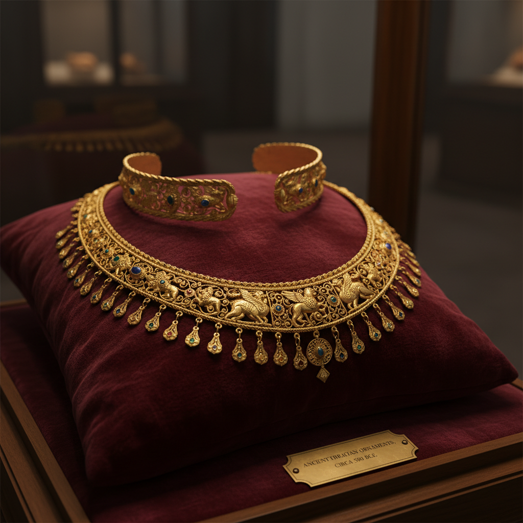 Stuttgart State Museum Finalizes Repatriation of Rare 10th-Century 'Kushan' Dynasty Gold Ornaments to Pakistan