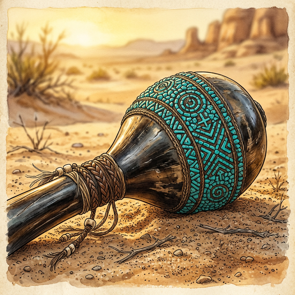 "Turquoise-Inlaid" Shamanic Rattles Discovered in the Great Basin Point to 4,000-Year-Old Roots of 'Wind-Healing' Festivals