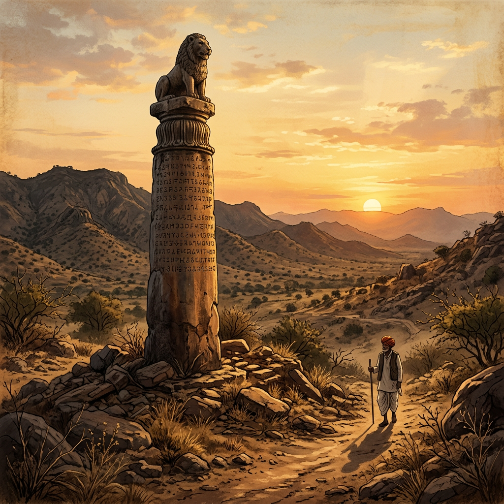 Discovery of 4th-Century BCE 'Niti-Vada-Ghatika' Inscriptions in the Aravalli Range Detail the 'Ethics of Temporal Integrity'