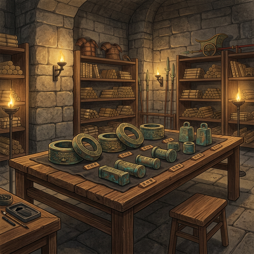 3,000-Year-Old 'Western Zhou Dynasty Imperial Bureau of Chariot-Axle Friction-Testing' and Bronze Precision-Weights found in Shaanxi