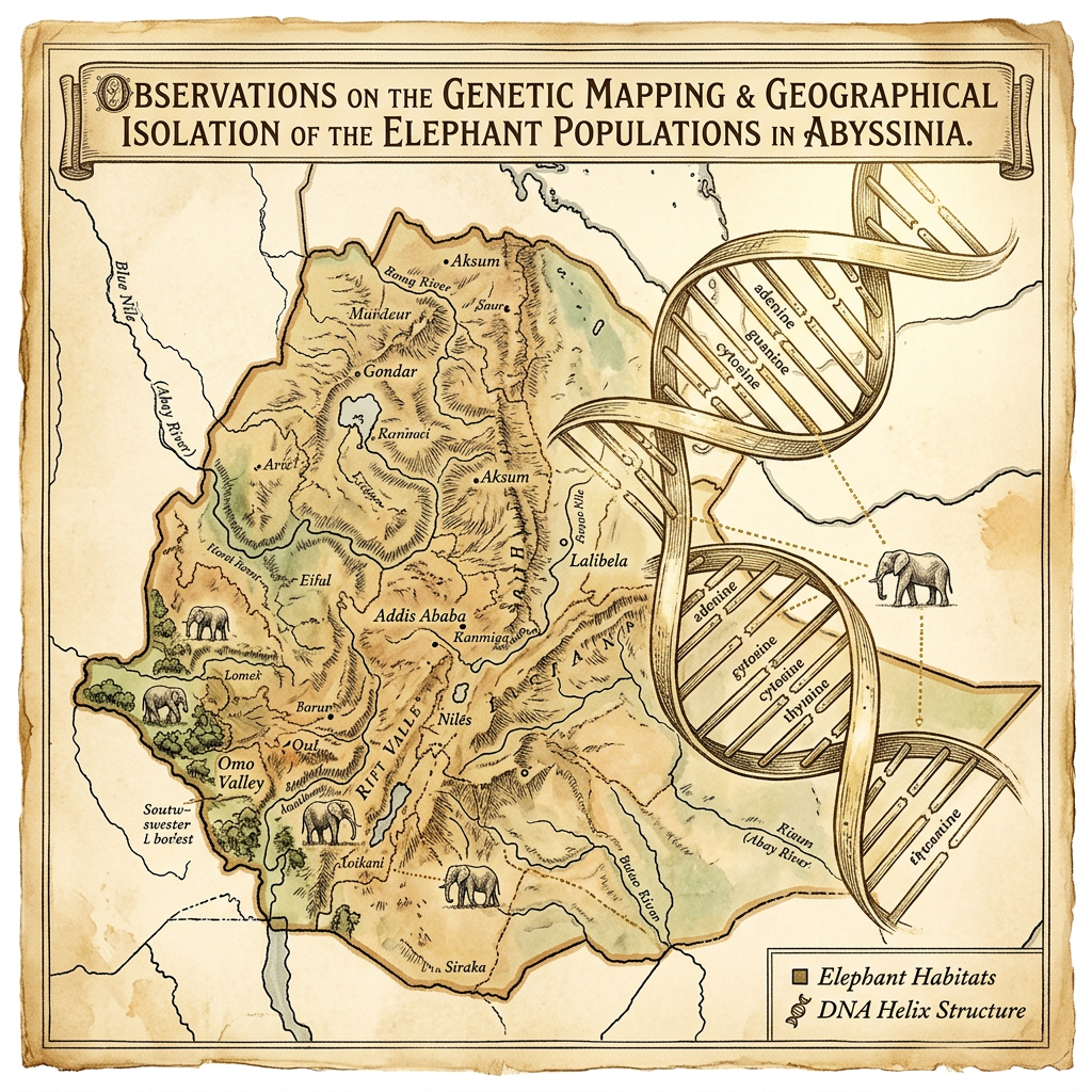 Massive Elephant Genome Study Identifies Severe Genetic Isolation in Ethiopia's Remote Herds