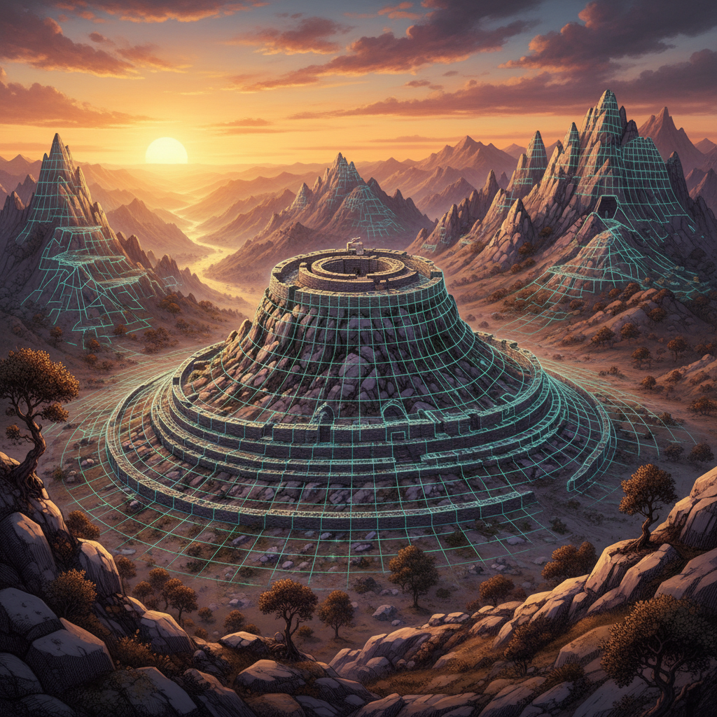 LiDAR Survey in the Atlas Mountains Reveals a Massive 2,000-Year-Old 'Berber' Hillfort Network and Terraced Granary Systems