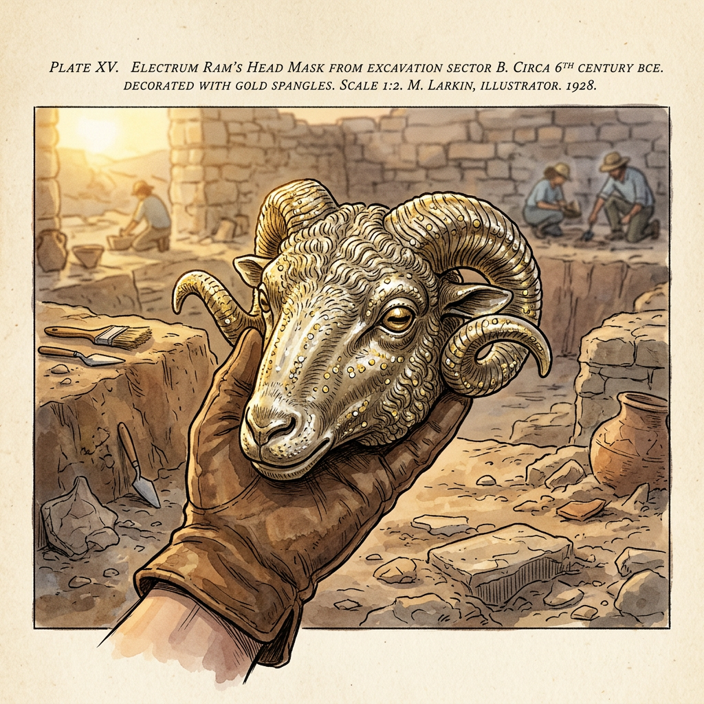 2,800-Year-Old 'Electrum-Spangled' Ritual Masks Found in Ancient Thrace Reveal Roots of the 'Festival of the Golden Fleece'