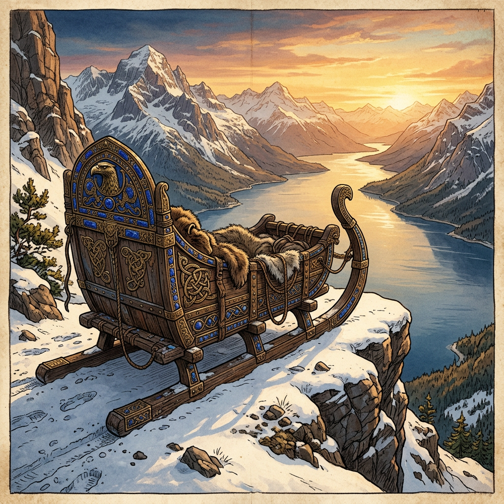 "Lapis-Laced" Cedar Ritual Sledges Found in Ancient Urartu Reveal Origins of 2,800-Year-Old 'Snow-Melting' Spring Festivals