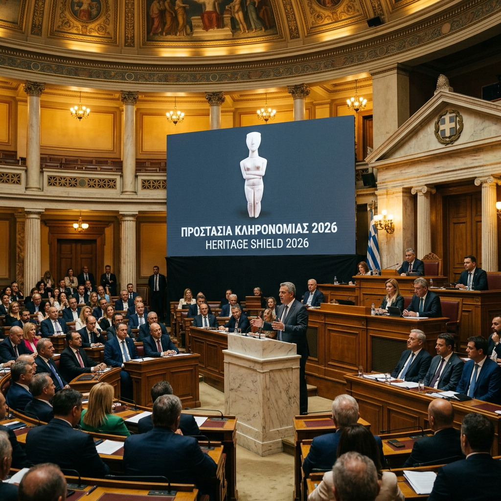 Greece Ratifies the 'Heritage Shield 2026' Law to Combat Illicit Online Trafficking of Cycladic Antiquities