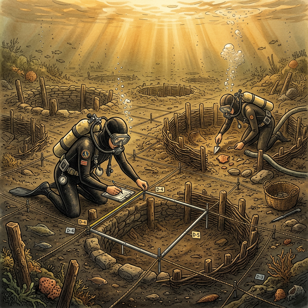 Climate Archaeology: Submerged 4,000-Year-Old 'Millet-Storage' Pit Systems Discovered in the Yellow River Delta