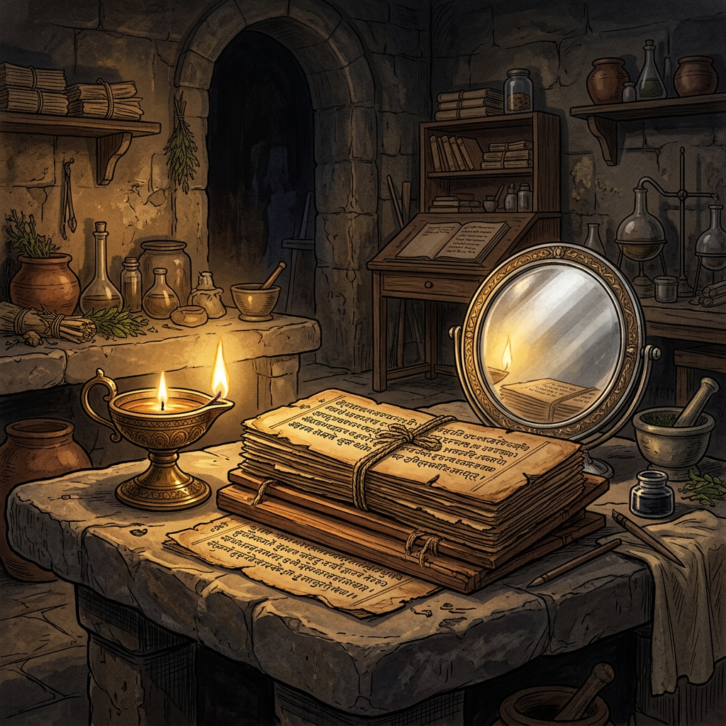 9th-Century 'Rasashastra' Scroll Found in Odisha Details Early Indian Protocols for the Synthesis of High-Purity Antimony-Lead Alloys