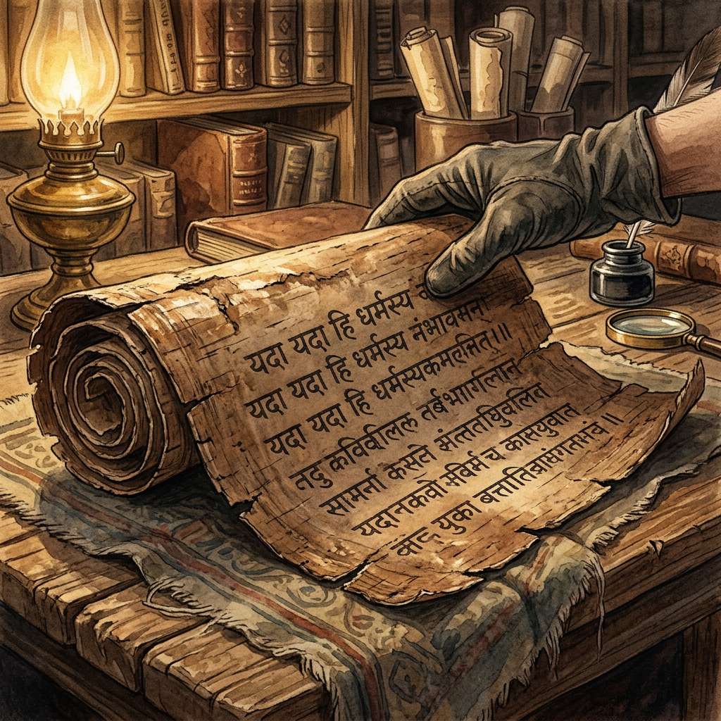 Rare 8th-Century 'Jyoti-Prana' Scroll Discovered in the Pamir Mountains Reveals Early Indo-Iranian Metaphysics of Luminous Breath