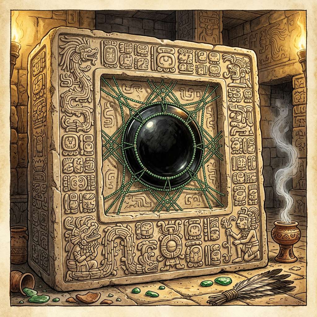 Excavation of 'Jade-Threaded' Moon-Mirror Altars in the Puuc Hills Reveals 1,200-Year-Old Logistics of the Maya 'Festival of the Noon-Day Spirit'