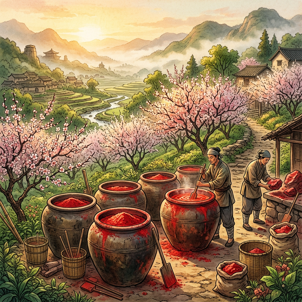 Discovery of 4,000-Year-Old 'Cinnabar-Lined' Ritual Vats in the Fergana Valley Reveals Precise Logistics of the 'Festival of the First Apricot'