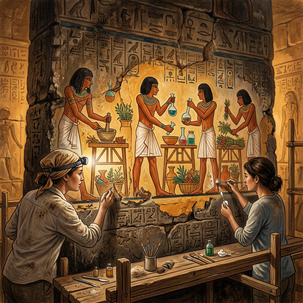 Restoration of 12th-Century Chandela Dynasty Shiva Temple in Mahoba Reveals Hidden 'Alchemical' Frescoes