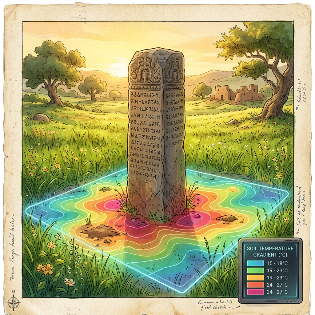 Deciphered 7th-Century 'Brahmi' Inscriptions in Tamil Nadu's Vaigai Valley Detail Early Sanskrit Algorithms for Precision Soil-Thermal Conductivity