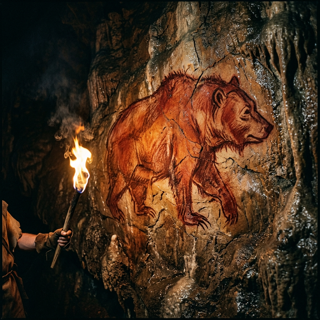 40,000-Year-Old 'Cave Bear' Frieze Discovered in Kentucky Limestone Grotto Rewrites Early American Inhabitation Timelines