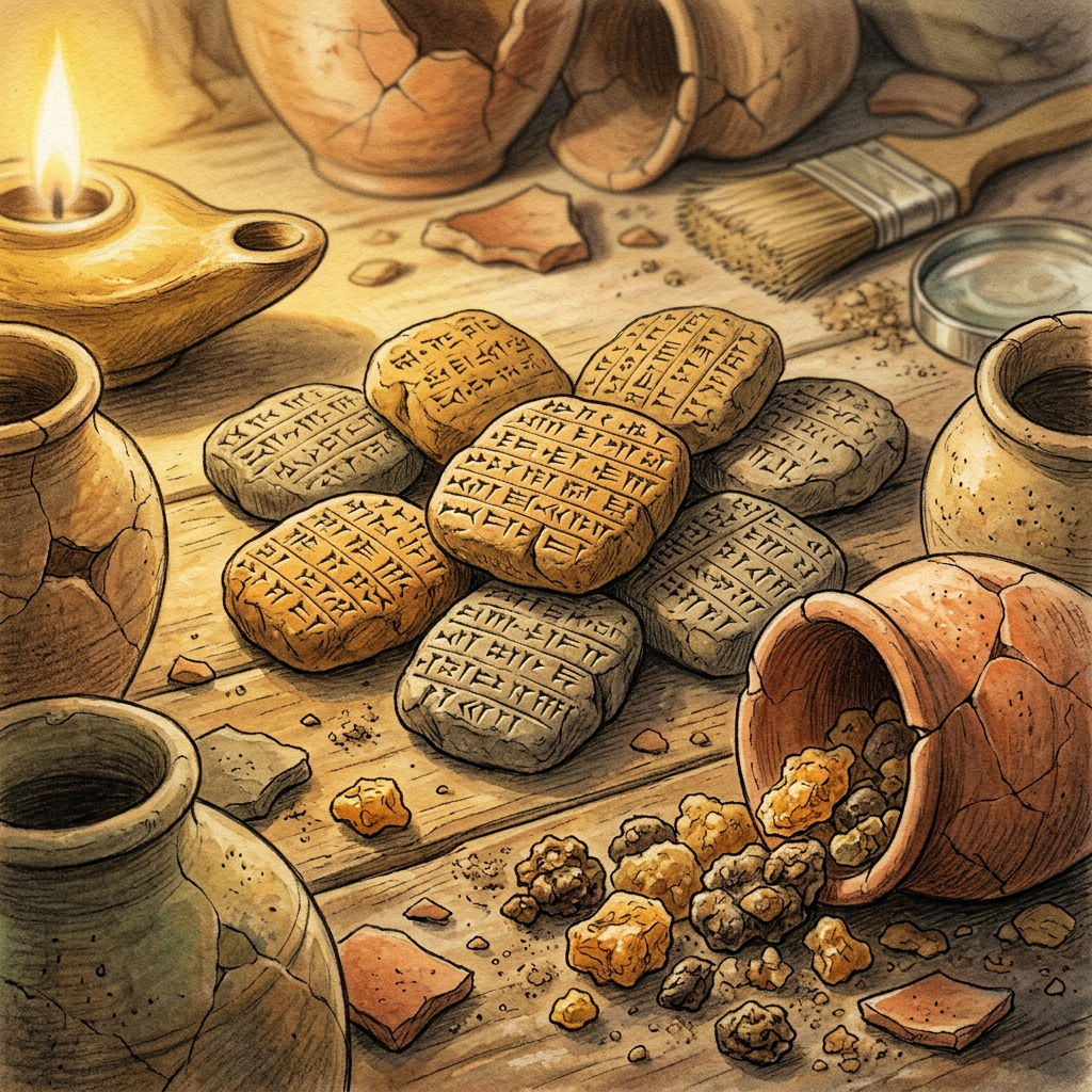 Cuneiform Archive of a 4,000-Year-Old 'Sumerian Perfumery' and Botanical Ledger Uncovered in Ancient Umma