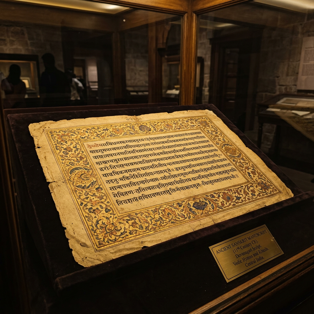 12th-Century 'Jnana-Dhatri-Niti' Manuscript on the Ethics of Intellectual Charity Discovered in Rural Malwa